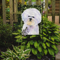 Bichon Frise Flag Garden Size