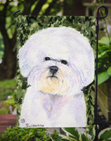 Bichon Frise Flag Garden Size