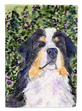 Bernese Mountain Dog Flag Canvas House Size