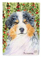 Australian Shepherd Flag Canvas House Size