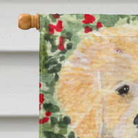 Golden Retriever Flag Canvas House Size