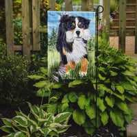 Bernese Mountain Dog Flag Garden Size