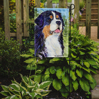 Bernese Mountain Dog Flag Garden Size