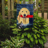 Golden Retriever Flag Garden Size