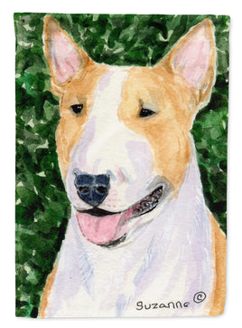 Bull Terrier Flag Canvas House Size