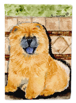 Chow Chow Flag Canvas House Size