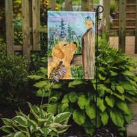 Golden Retriever Flag Garden Size