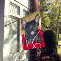 French Bulldog Flag Canvas House Size