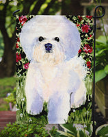 Bichon Frise Flag Garden Size