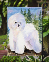 Bichon Frise Flag Garden Size