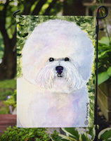 Bichon Frise Flag Garden Size