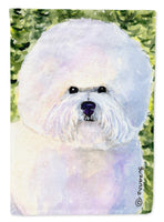 Bichon Frise Flag Garden Size