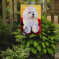 Bichon Frise Flag Garden Size