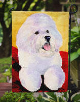 Bichon Frise Flag Garden Size