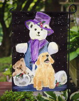 Golden Retriever Flag Garden Size