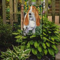 Basset Hound Flag Garden Size