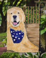 Golden Retriever Flag Garden Size