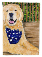 Golden Retriever Flag Garden Size