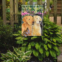 Golden Retriever Flag Garden Size