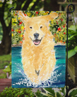 Golden Retriever Flag Garden Size