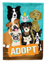 Adopt Pets Adoption Flag Canvas House Size VHA3007CHF