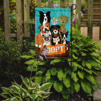 Adopt Pets Adoption Flag Garden Size VHA3007GF