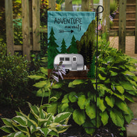 Airstream Camper Adventure Awaits Flag Garden Size VHA3022GF