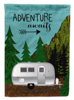 Airstream Camper Adventure Awaits Flag Garden Size VHA3022GF