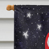 Santa Claus Christmas Flag Canvas House Size VHA3033CHF