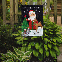 Santa Claus Christmas Flag Garden Size VHA3033GF