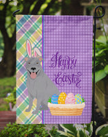 Blue Pit Bull Terrier Easter Flag Garden Size