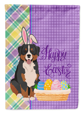 Bernese Mountain Dog Easter Flag Garden Size