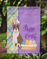 Brindle Boston Terrier Easter Flag Garden Size