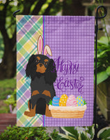 Black and Tan Cavalier Spaniel Easter Flag Garden Size