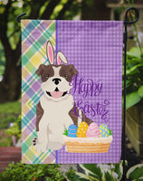 Brindle English Bulldog Easter Flag Garden Size