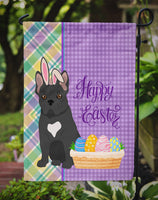 Black French Bulldog Easter Flag Garden Size