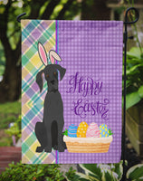 Black Great Dane Easter Flag Garden Size