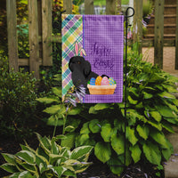 Black Pekingese Easter Flag Garden Size