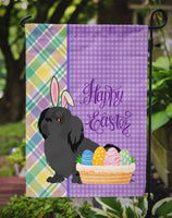 Black Pekingese Easter Flag Garden Size