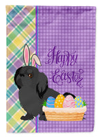 Black Pekingese Easter Flag Garden Size