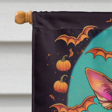 Chihuahua Witchy Halloween House Flag