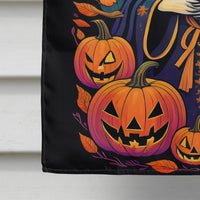 Shiba Inu Witchy Halloween House Flag