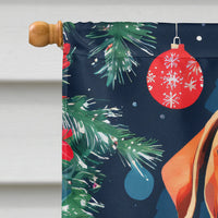 Dogue De Bordeaux Christmas House Flag