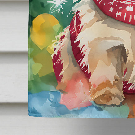 Cairn Terrier Christmas House Flag