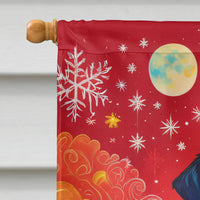 Borzoi Russian Wolfhound Holiday Christmas House Flag