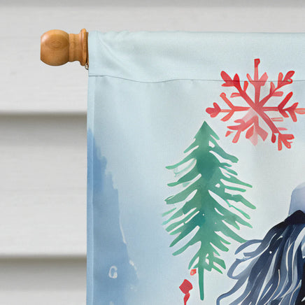 Puli Christmas House Flag