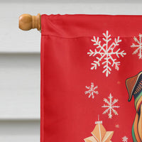 Shar Pei Holiday Christmas House Flag