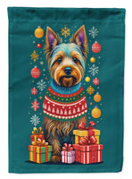 Australian Terrier Holiday Christmas House Flag