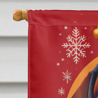 Saint Bernard Holiday Christmas House Flag