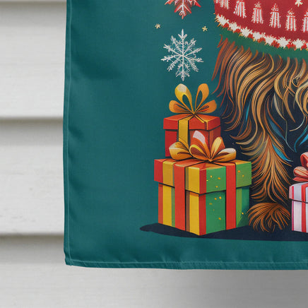 Australian Terrier Holiday Christmas House Flag